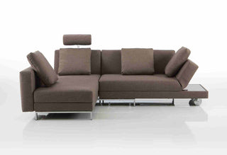 Sofa FOUR-TWO - Stoffbezug in beige braun