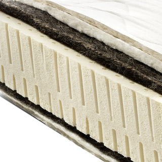 Matratze Basic Plus - mit Rosshaar-Auflage um den Latexkern