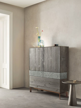 Highboard Puro Stone in Bergfichte Schiefer
